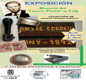 Historia del Correo Postal en Calp. Colección de Joaquín Vázquez Boronat