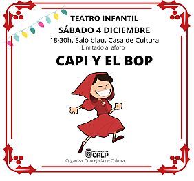 Teatro infantil "Capi y el Bop"