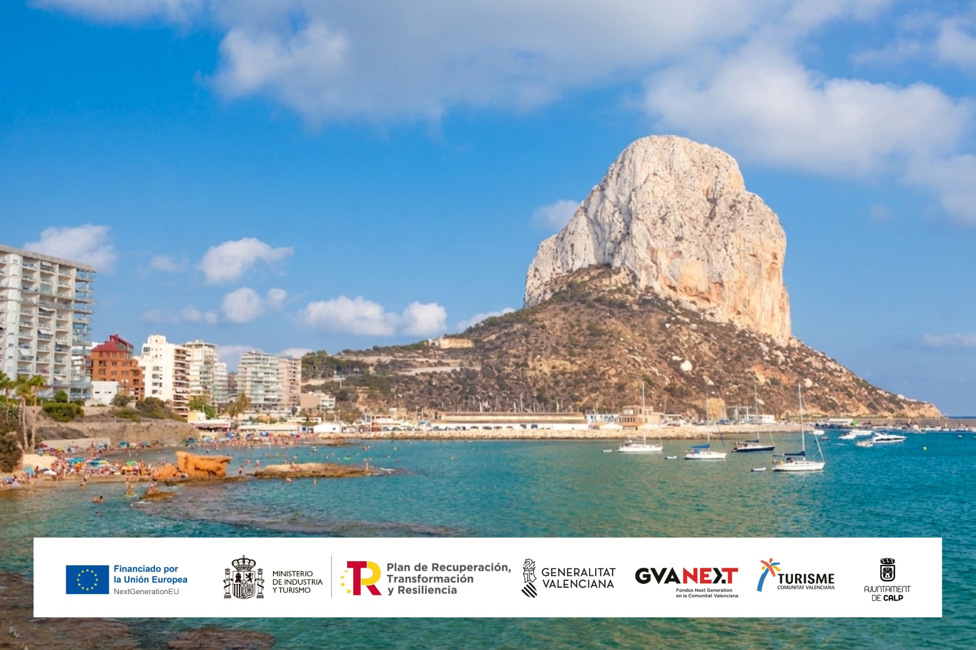 Calp instala fondeos ecológicos en las playas de Cantal Roig y la Fossa para proteger la pradera de Posidonia