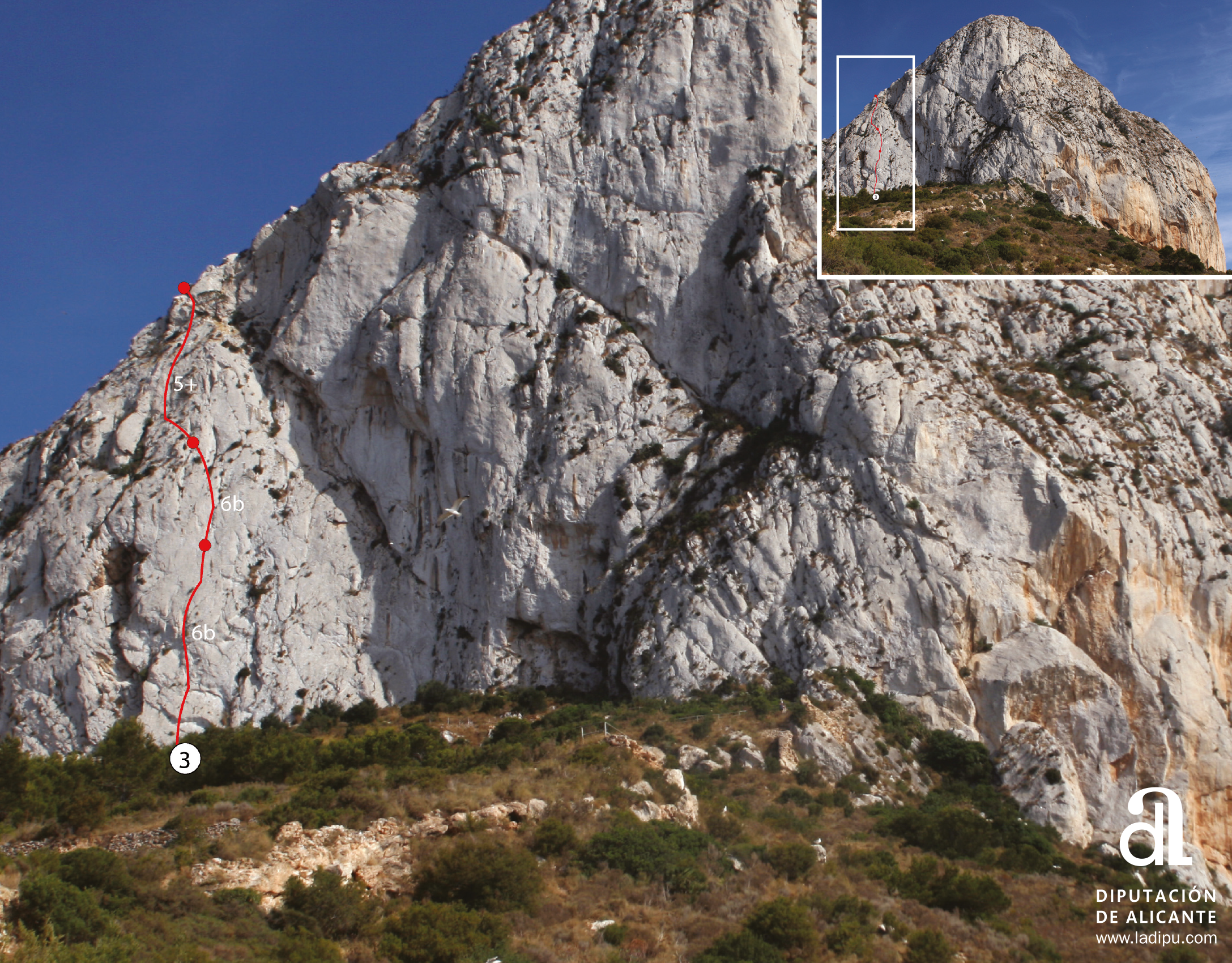 Peñón de Ifach - Route 03
