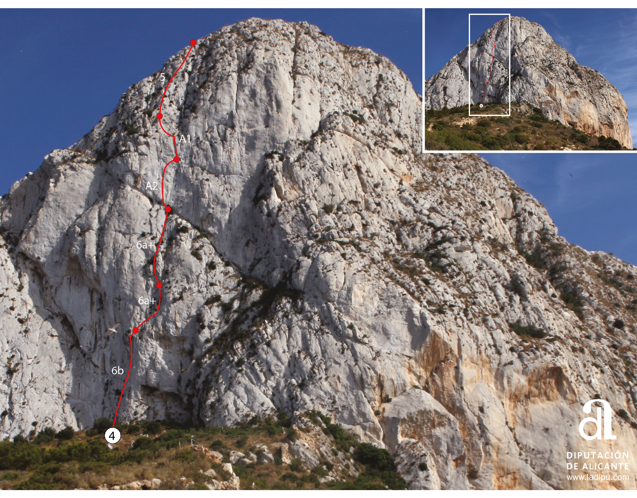 Peñón de Ifach - Route 04