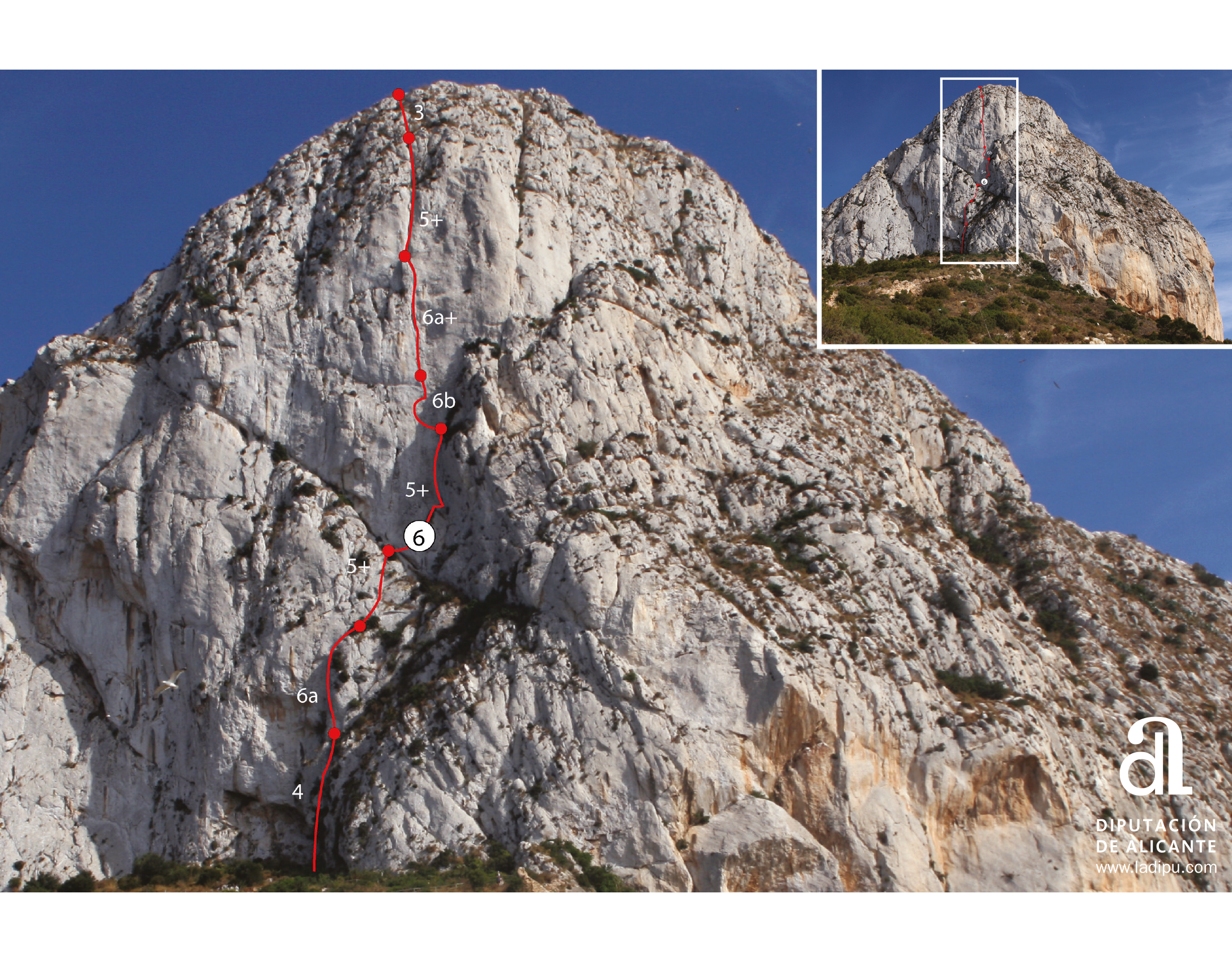 Peñón de Ifach - Route 06