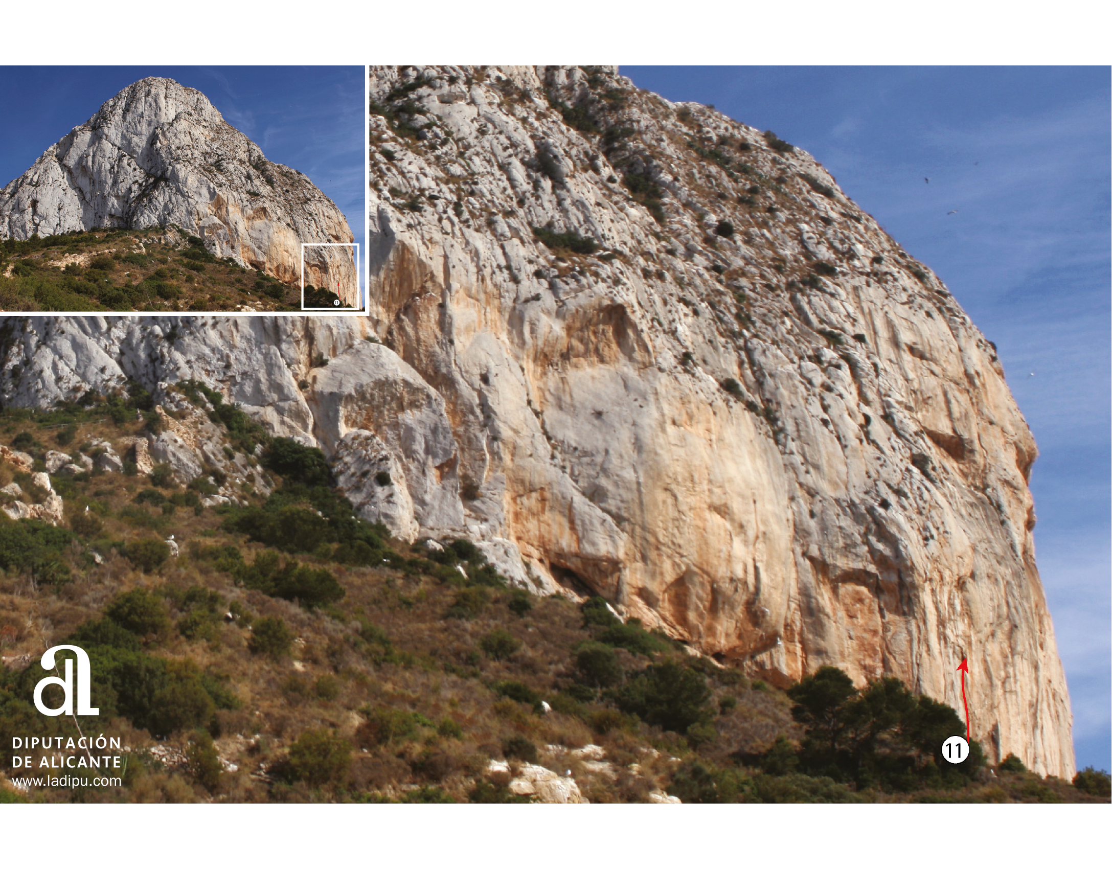 Peñon de Ifach - Route 11