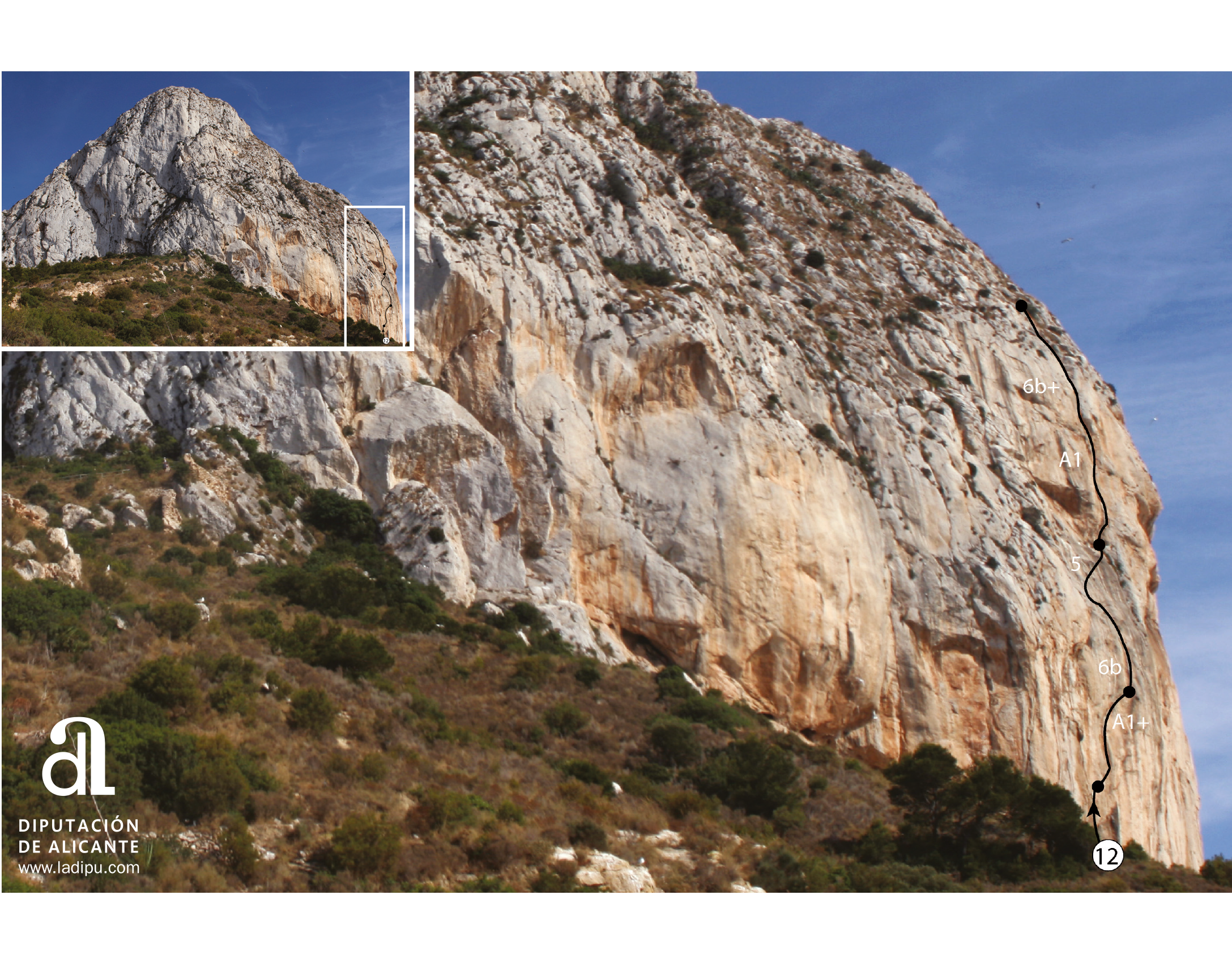 Peñon de Ifach - Route 12