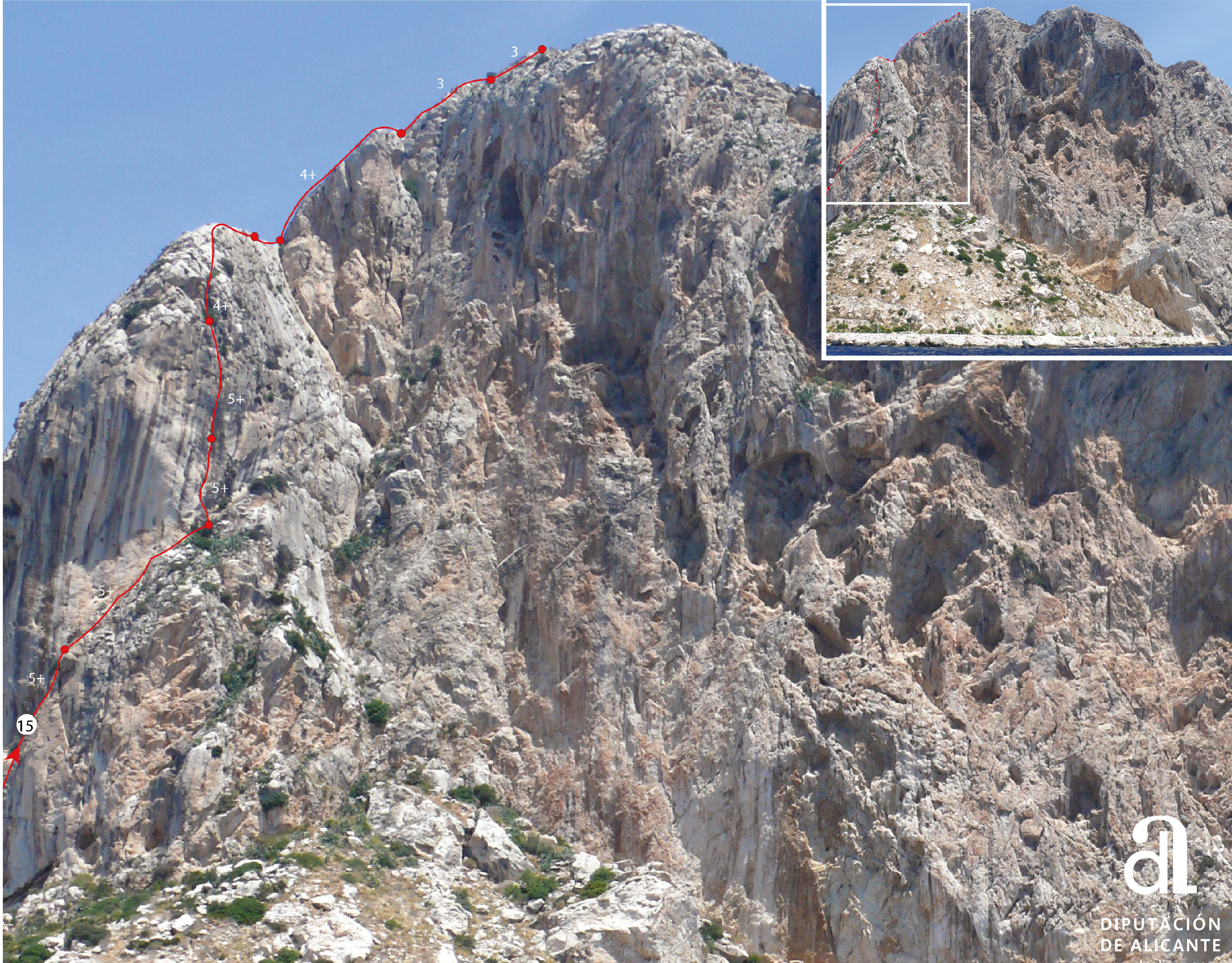 Peñon de Ifach - Route 15