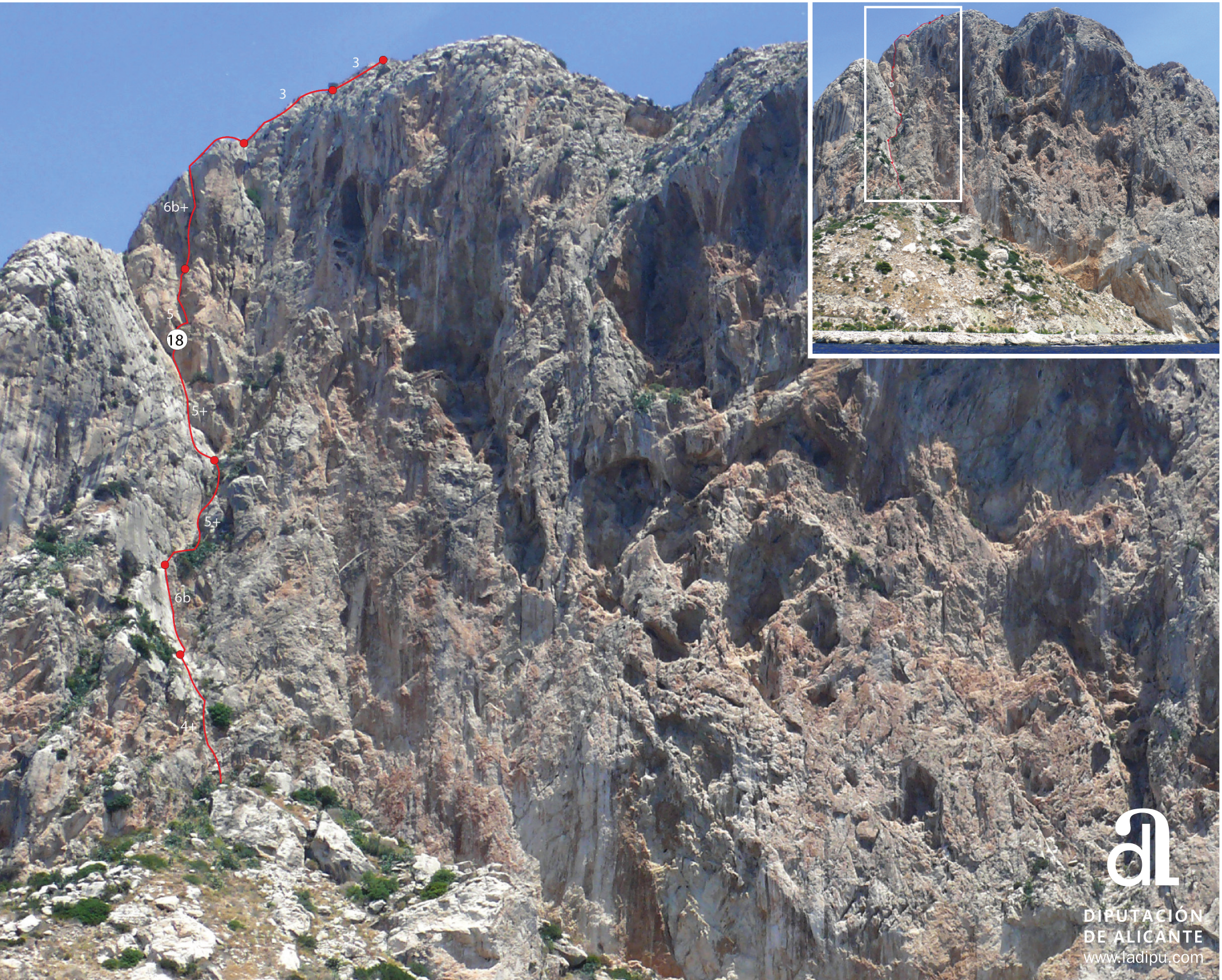 Peñon de Ifach - Route 18