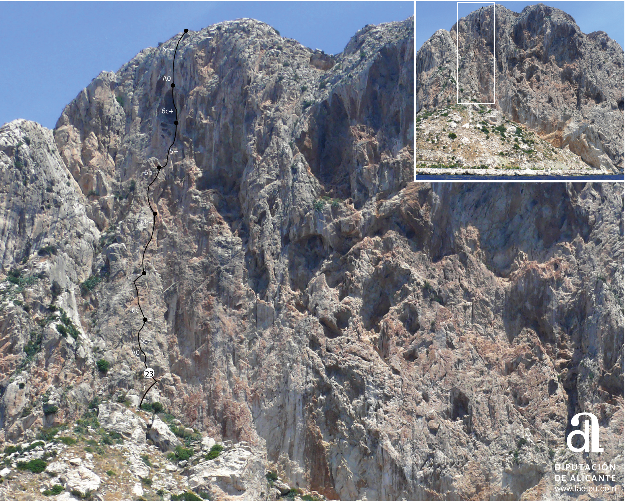 Peñon de Ifach - Route 23