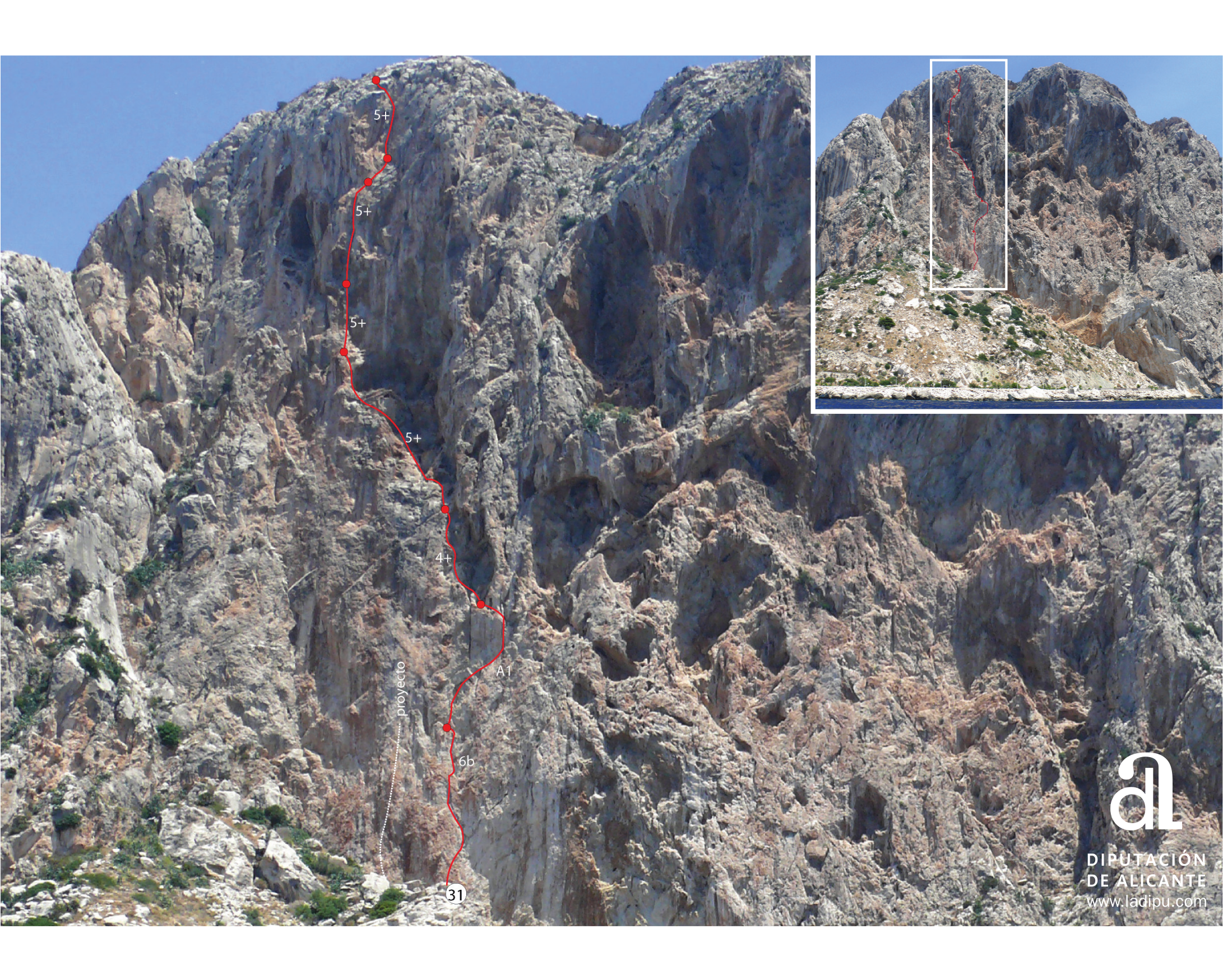Peñon de Ifach - Route 31