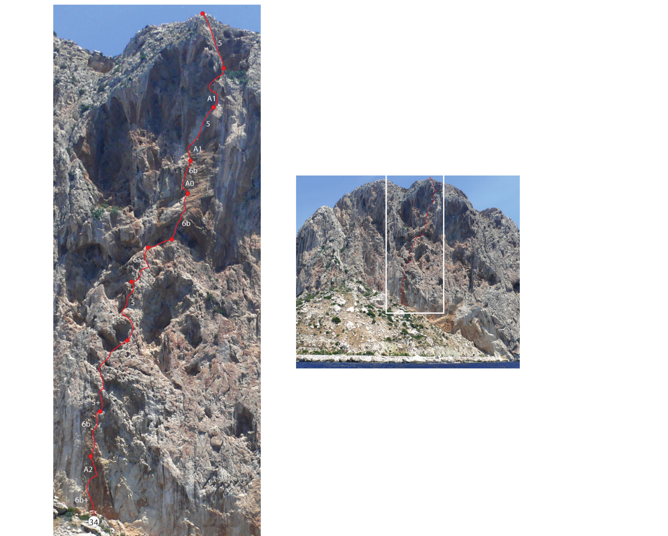 Peñon de Ifach - Route 34