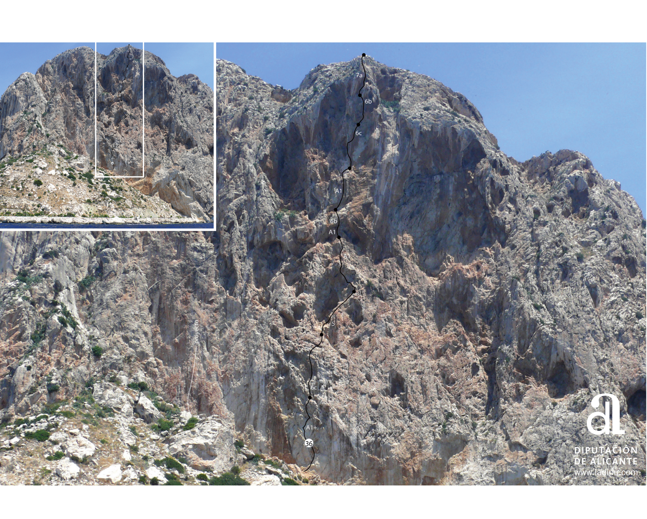 Peñon de Ifach - Route 36