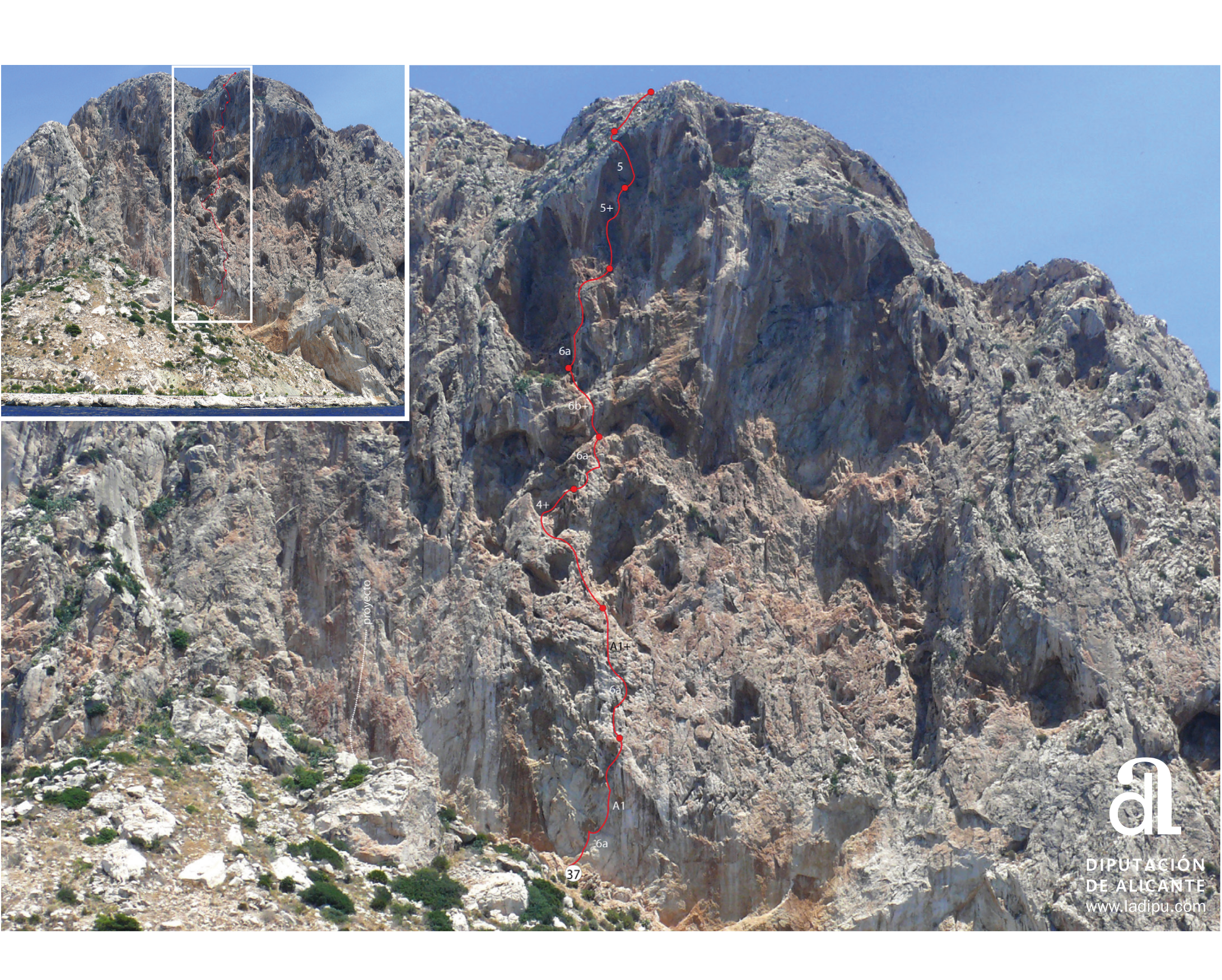 Peñon de Ifach - Route 37