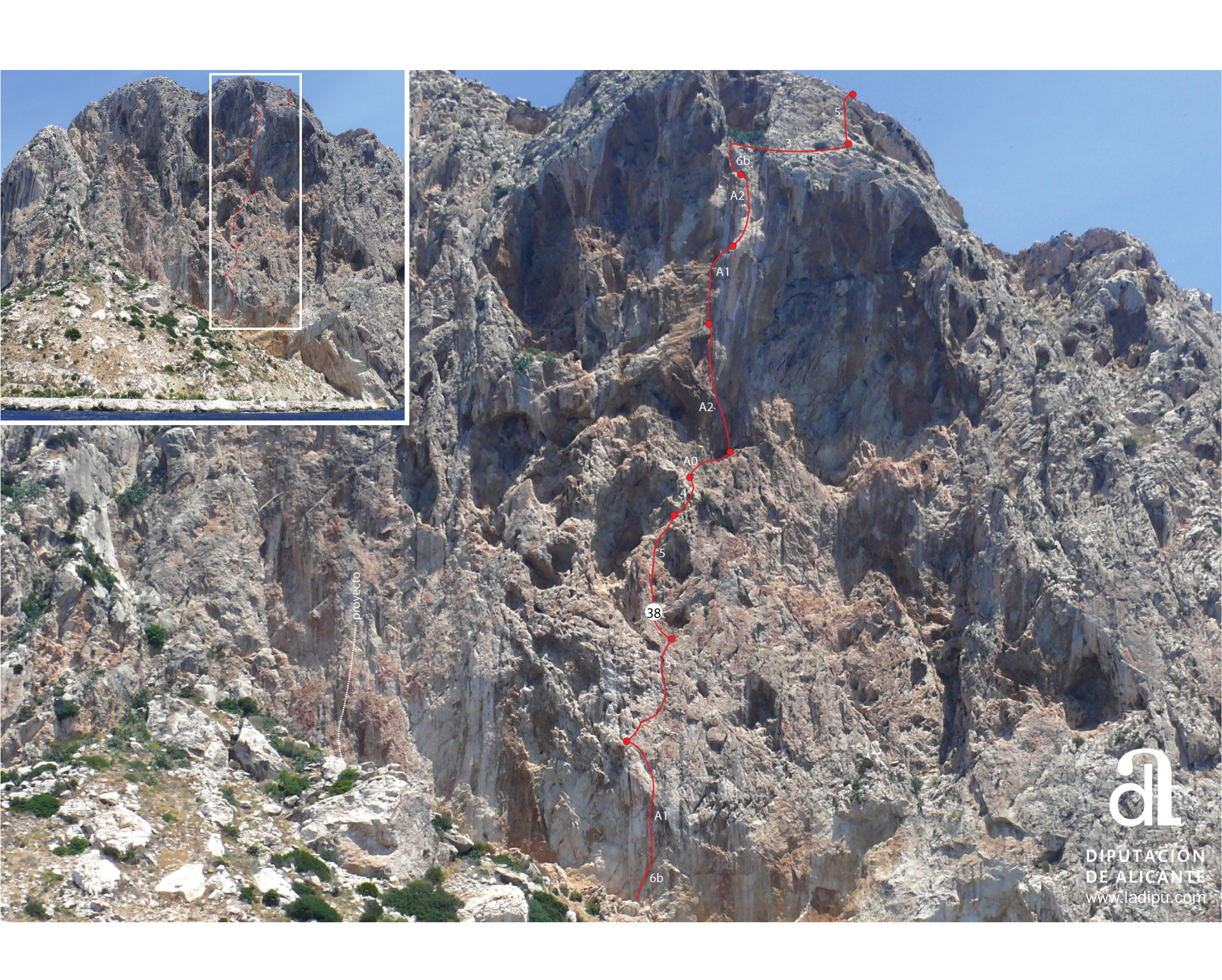 Peñon de Ifach - Route 38