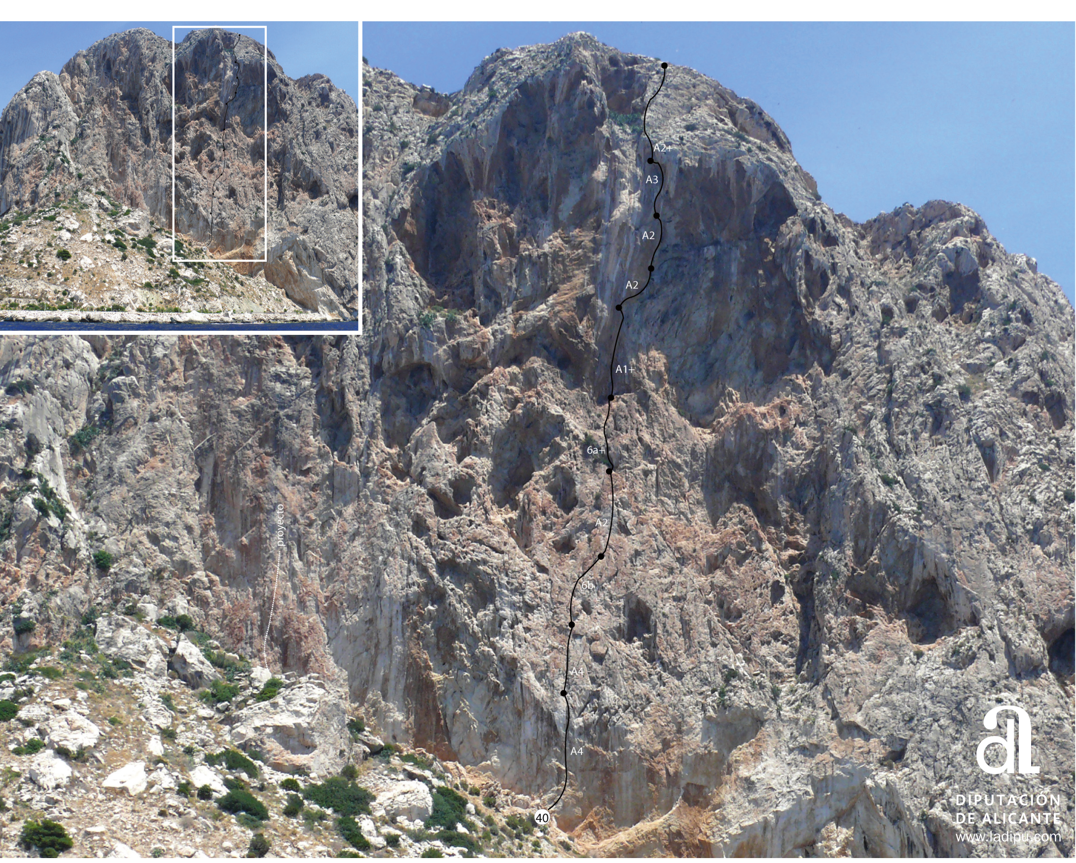 Peñon de Ifach - Route 40