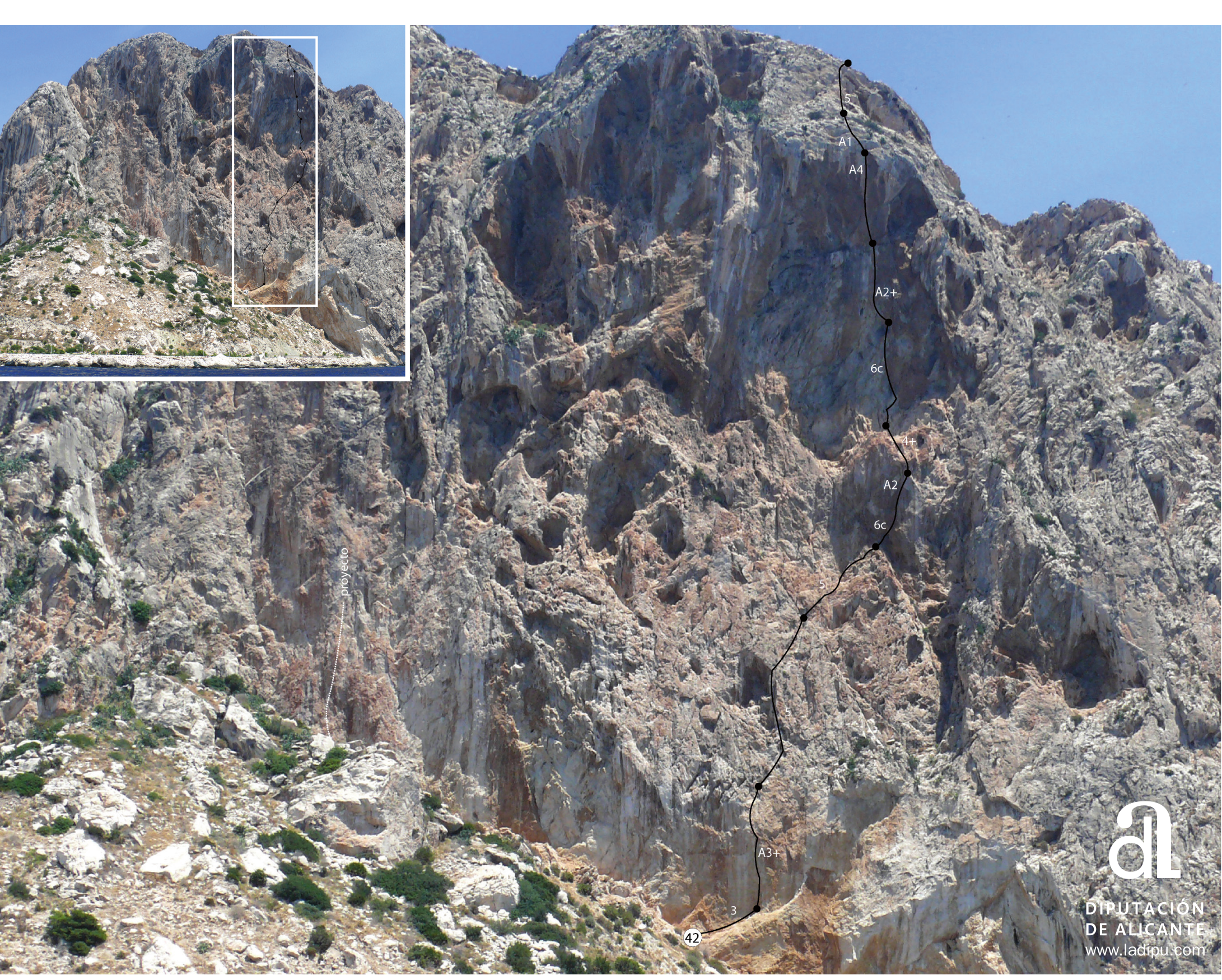 Peñon de Ifach - Route 42