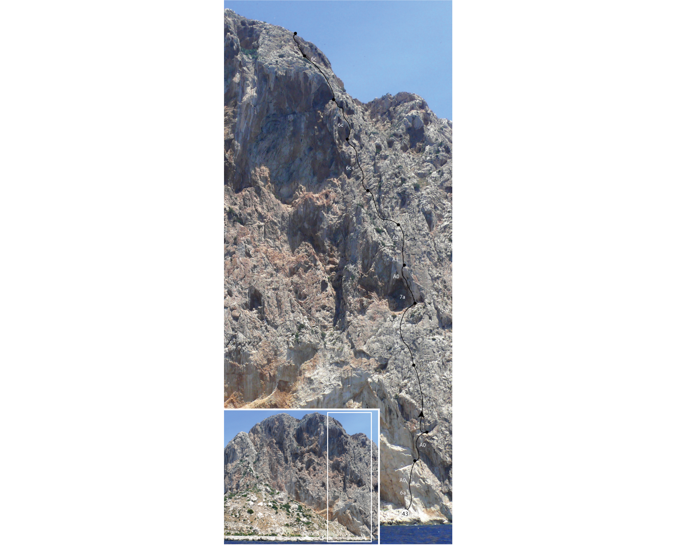 Peñon de Ifach - Route 43