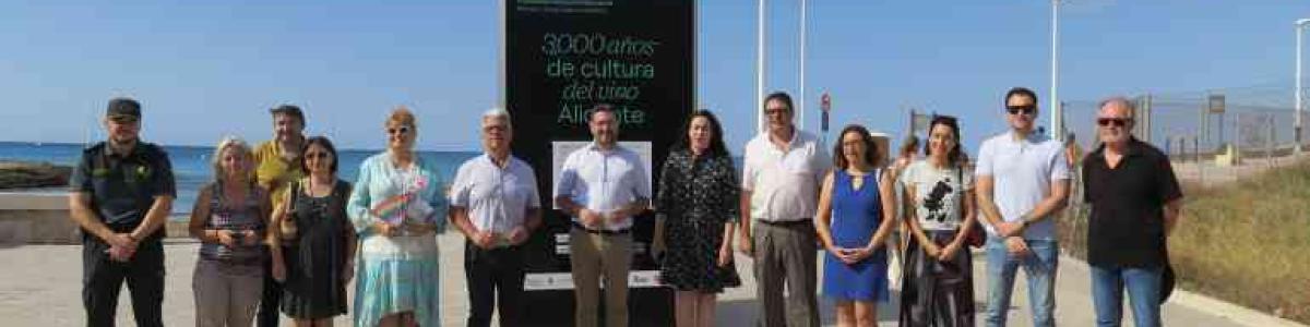 Los Banys de la Reina de Calp acogen la exposición "3.000 años de cultura del vino Alicante"