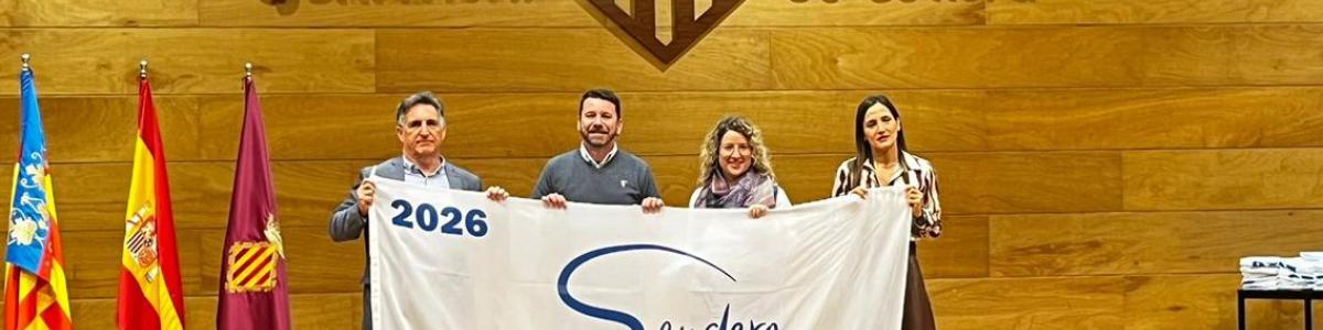 LA SENDA VORAMAR CALALGA RECIBE LA BANDERA SENDERO AZUL