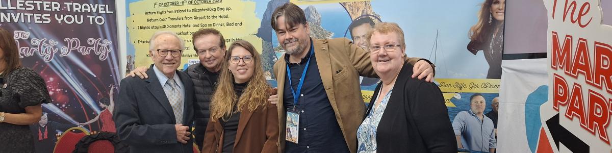 El Ayuntamiento de Calp promociona su oferta turística en el mercado irlandés sénior durante la feria “The 50 Plus Show” de Dublín