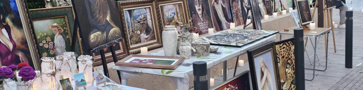 Calp consolida "El Carrer de l'Art" com a cita mensual després de l'èxit a "La Nit Encesa"