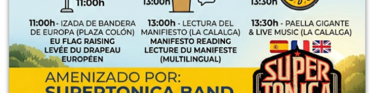 Calp celebra la tercera edición del Día de Europa con una jornada multicultural y festiva