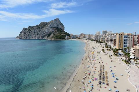 Medio Ambiente Califica de Excelentes las Playas de Calp Medio Ambiente Califica de Excelentes las Playas de Calp