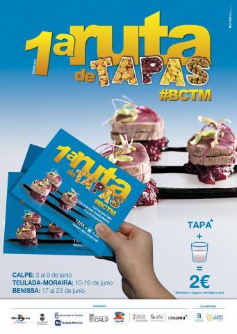 Presentada la 1ª Ruta de las Tapas #bctm Presentada la 1ª Ruta de las Tapas #bctm