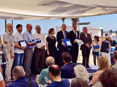 La Fossa Beach Celebrates 30 Years Having A Blue Flag La Fossa Beach Celebrates 30 Years Having A Blue Flag