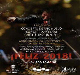 Calp Prepares A Great New Year Concert By The Adda Simfònica Calp Prepares A Great New Year Concert By The Adda Simfònica
