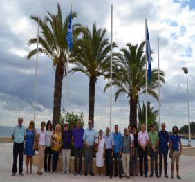 Calp Feiert 30 Jahre Blaue Flagge Am Strand Von la Fossa