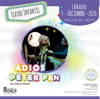 Teatro Infantil "Adiós Peter Pan"