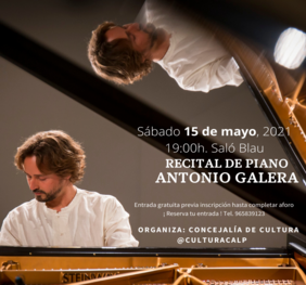 Concierto de piano de Antonio Galera López