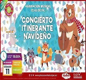 Concierto Itinerante Navideño de la Agrupación Musical Clau de Fa
