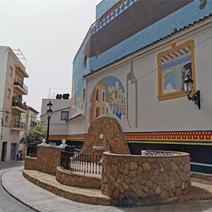 Mural i Mosaic Plaça del Mosquit