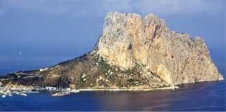 Peñón de Ifach et Zone Marine