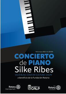 Concierto de Piano de Silke Ribes a beneficio de la fundación rotaria