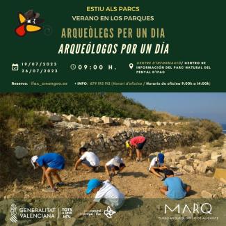 Arqueólogos por un día