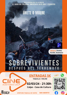 "Sobrevivientes después del terremoto"