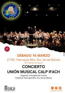 Concierto de "Unión Musical Calp Ifach"