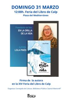 Firma de la autora Lola Pinés