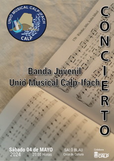 Concierto Banda Juvenil Unió Musical Calp-Ifach