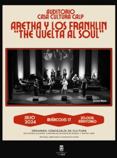 “De vuelta al soul” a cargo de Jarana Blues “Aretha y los Franklin”