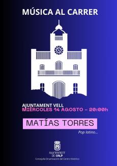 Música al carrer: Matías Torres