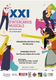 XXI Campanya de Concerts d'Intercanvis Musicals