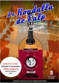 Concierto de la Rondalla de Calp y Rondalla La Miliaria del Centro de Mayores de la Roda (Albacete)