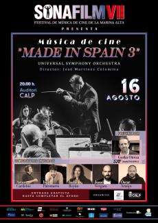 "SONAFILM VII” FESTIVAL DE MÚSICA DE CINEMA