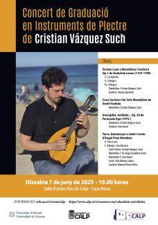 CONCIERTO DE GRADUACIO EN INSTRUMENTS DE PLECTRE