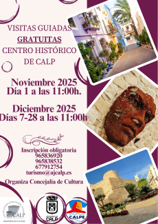 RONDLEIDINGEN IN DECEMBER: DE OUDE STAD VAN CALPE IM DEZEMBER: ALTSTADT VON CALPE
