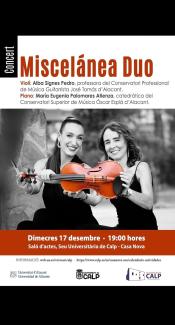 VIOLIN Y PIANO EN CALPE 