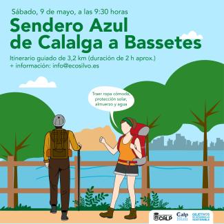 Sendero Azul de Calalga a Bassetes 2026