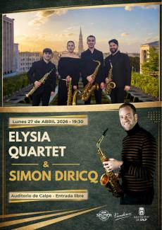 CONCERT ELÍSIA QUARTET & SIMON DIRICQ